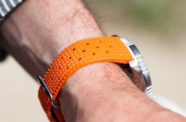 Bracelet de montre TROPIC Caoutchouc Orange