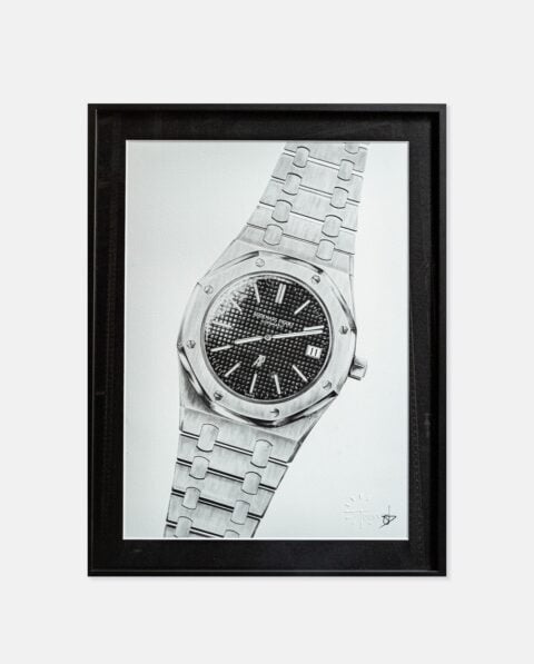 FRAMED PRINT - AUDEMARS PIGUET ROYAL OAK 5402