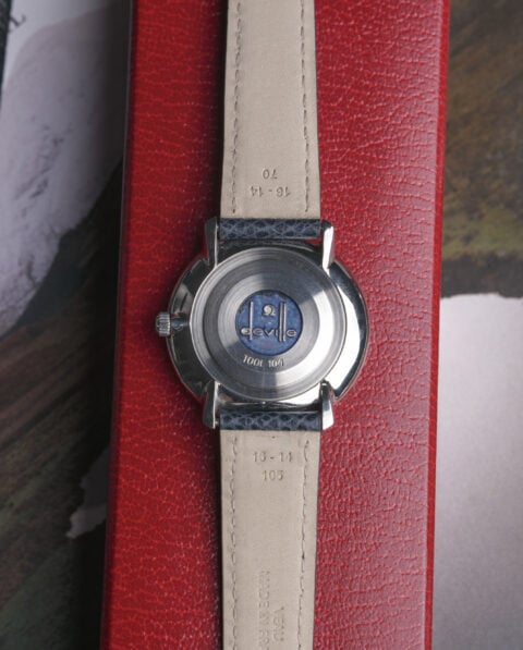 OMEGA DE VILLE CADRAN BLEU