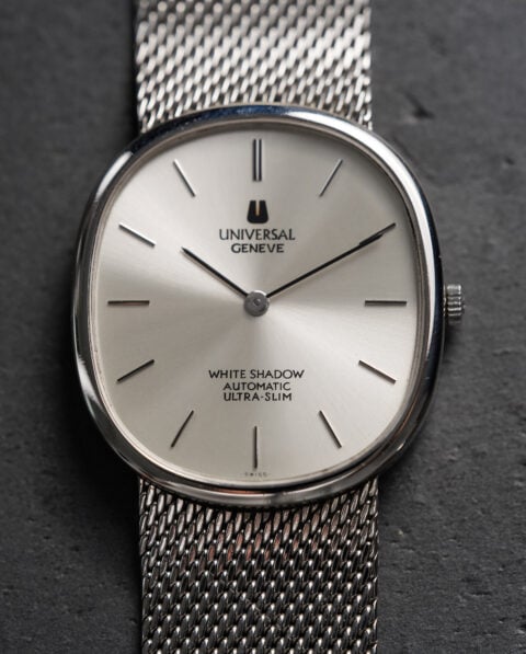 UNIVERSAL GENEVE WHITE SHADOW ULTRA SLIM ARGENTE