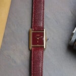 Cartier Tank Must Burgundy