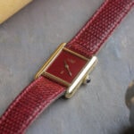 Cartier Tank Must Burgundy