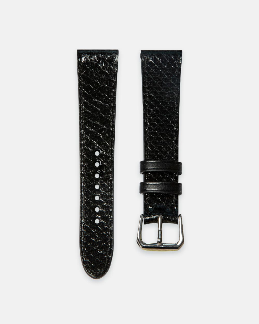 Bracelet de montre en écaille de serpent - Karung noir