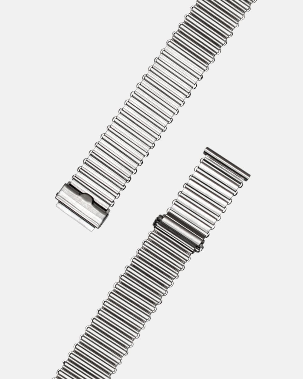 22mm Three-Row Stainless Steel Bracelet