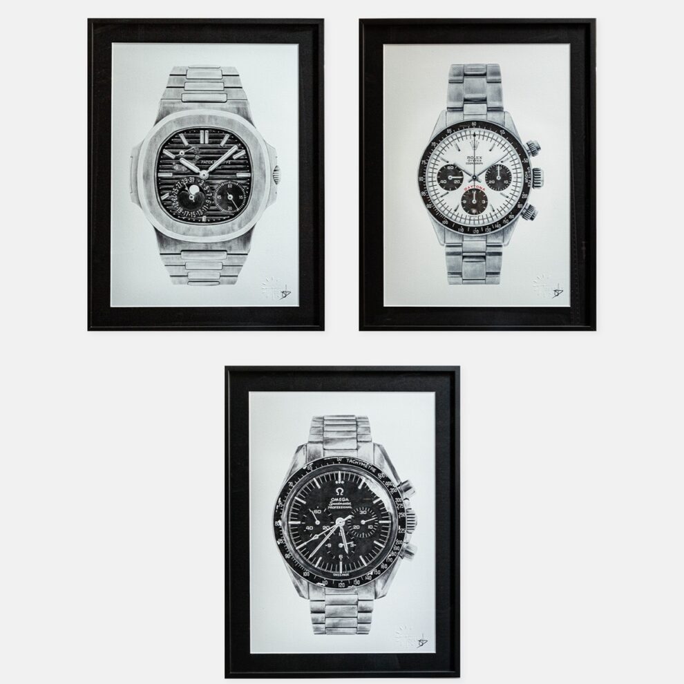 Constance Tournier - Triptyque - Montres vintage