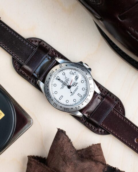 Joseph Bonnie : Nouveaux bracelets de montres en lin et cuir de veau