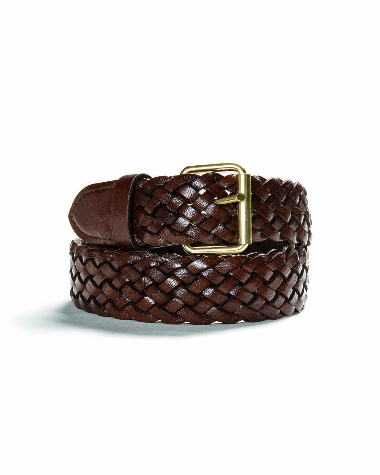 Sienna Braided Leather Belt