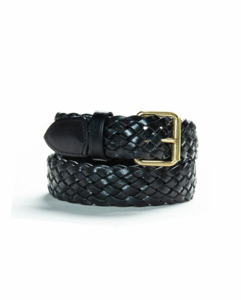 Leather belts and woven belts - Made in France - Cinabre Paris