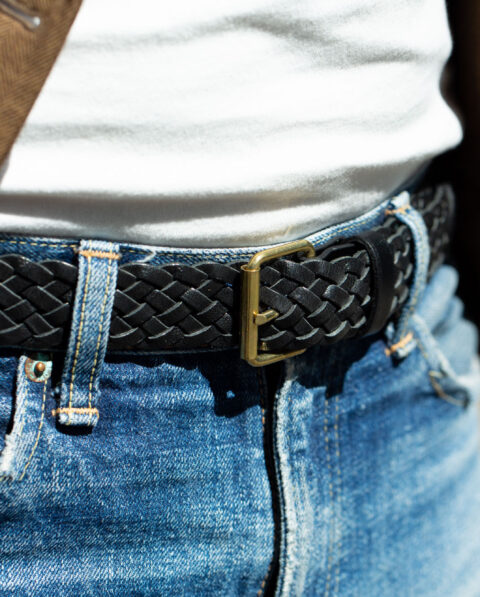 La Royale / Tailor-made Belt in French Bull Leather / Solid 