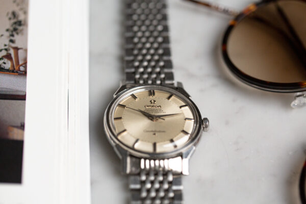 Omega Constellation Pie-Pan Steel
