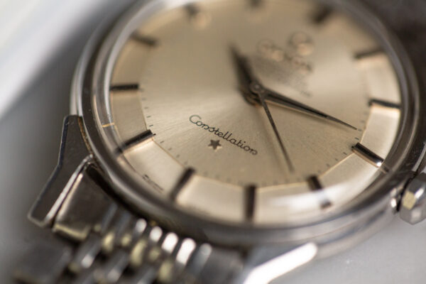Omega Constellation Pie-Pan Steel