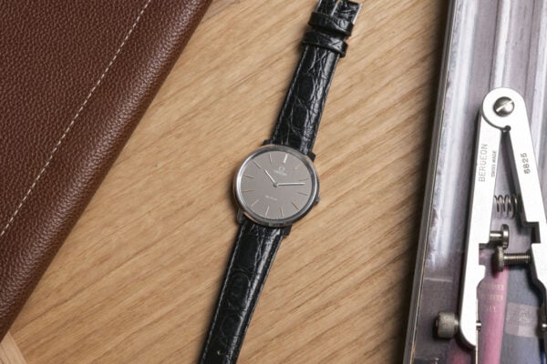 OMEGA DE VILLE CADRAN GRIS