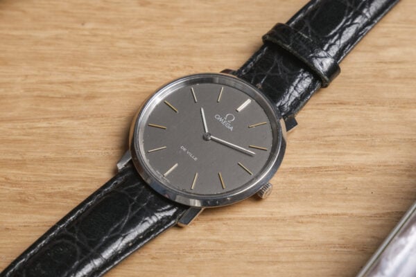 OMEGA DE VILLE CADRAN GRIS