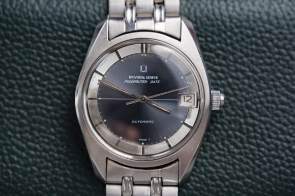 UNIVERSAL GENEVE POLEROUTER DATE AUTOMATIC