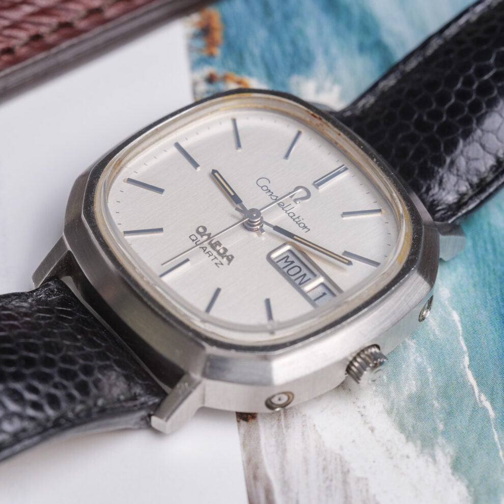 Omega Constellation Quartz Date