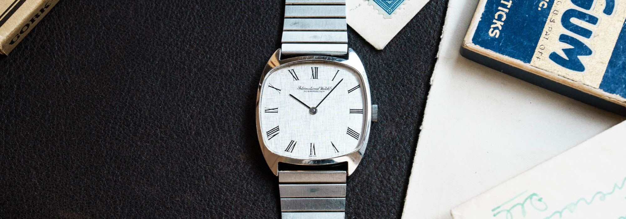 IWC cadran linen